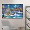 Christmas Night Diamond Painting , DIY 5D Diamond Painting Kits (28x16 inch)